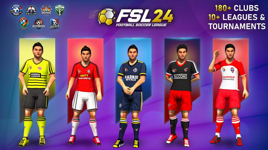 FSL 24 League : Soccer Game Tangkapan skrin 1