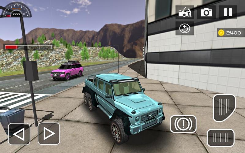 6x6 Truck Offroad Driving Sim Captura de tela 2
