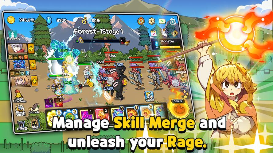 Rebirth Tales: Idle RPG Tangkapan skrin 1