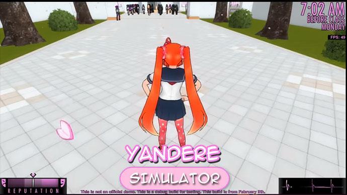 Schermata New Yandere Simulator 1