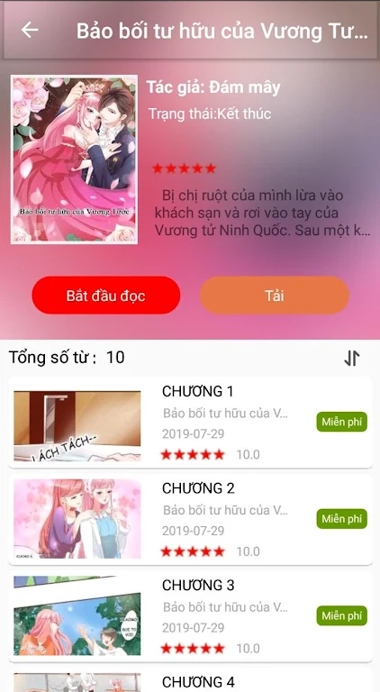 Ngôn Tình -- Webtoon,Manga,Comics Capture d'écran 1