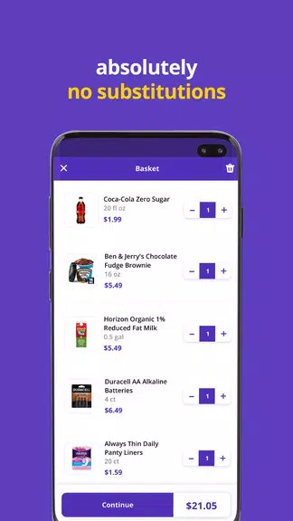 getir: groceries in minutes Screenshot 3