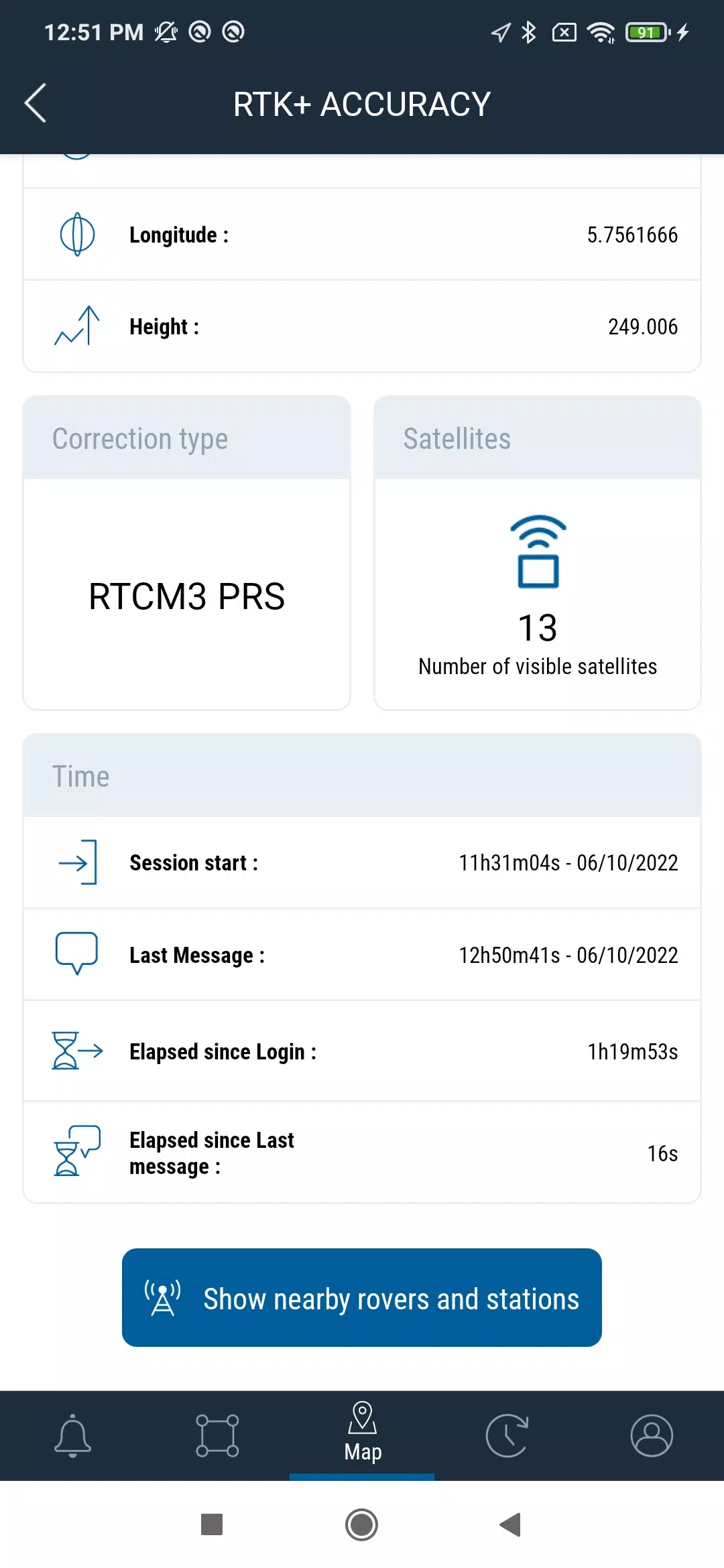 Raven RTK+ ACCURACY應用截圖第3張