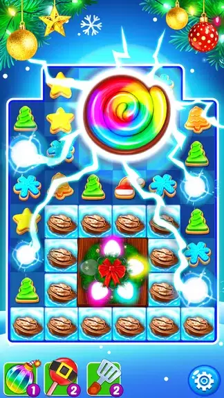 Christmas Cookie: Match 3 Game應用截圖第1張