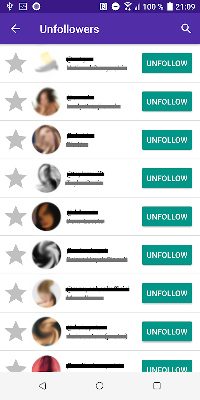 Unfollowers & Ghost Followers應用截圖第2張