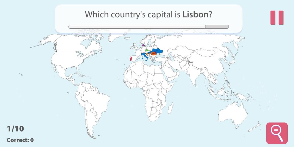 StudyGe - World Geography Quiz應用截圖第3張