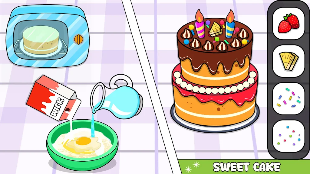 Kitchen Set Cooking Games ภาพหน้าจอ 2