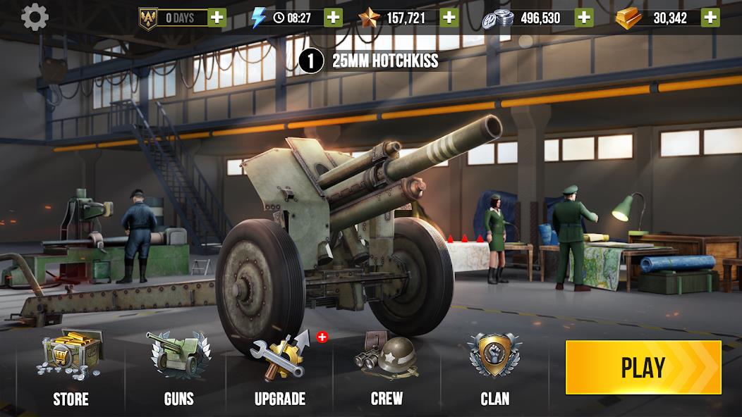 World of Artillery: Cannon War Mod應用截圖第3張