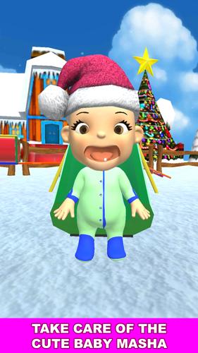 Baby Masha's Winter Playground Captura de pantalla 0