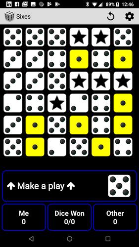 Sixes Capture d'écran 1