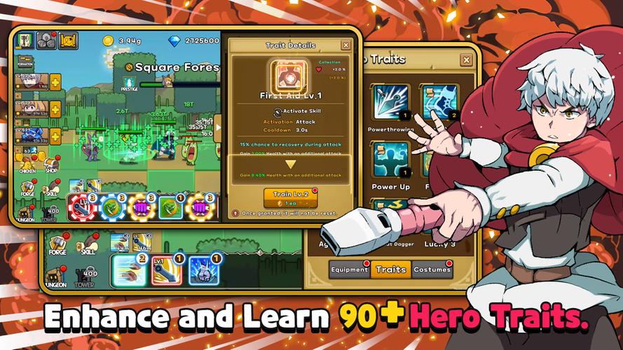 Rebirth Tales: Idle RPG Tangkapan skrin 2