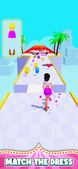 DressUp Run! Mod স্ক্রিনশট 1