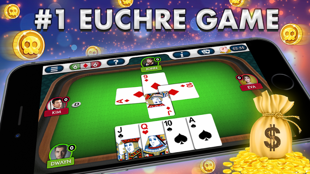 Euchre Plus 스크린샷 0