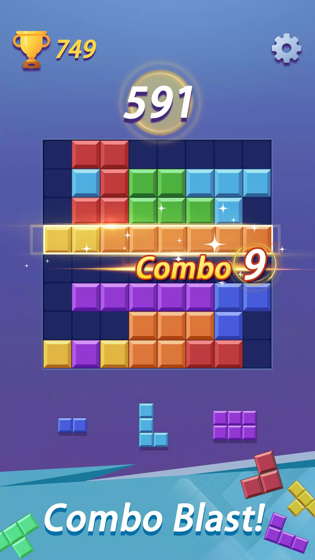 Block Puzzle: Combo Mania! ภาพหน้าจอ 3