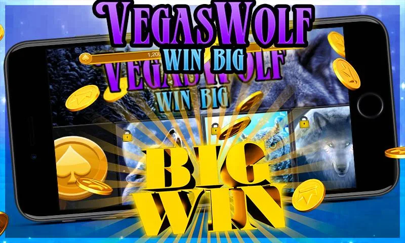 Vegas Wolf - Win Big Lucky Winter Slots Screenshot 1