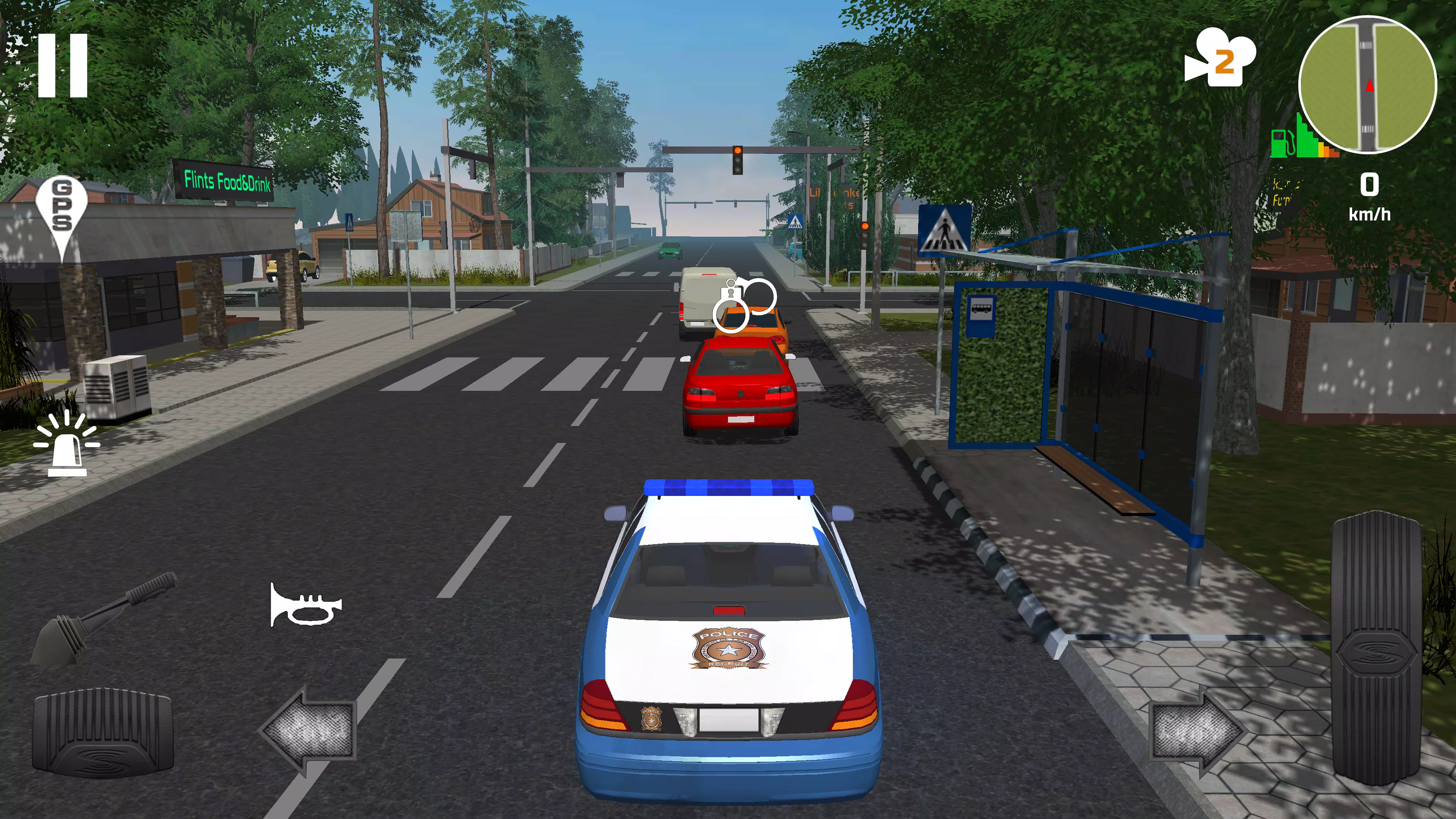 Police Patrol Simulator ဖန်သားပြင်ဓာတ်ပုံ 1