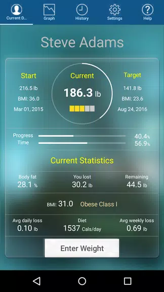 Monitor Your Weight Tangkapan skrin 0