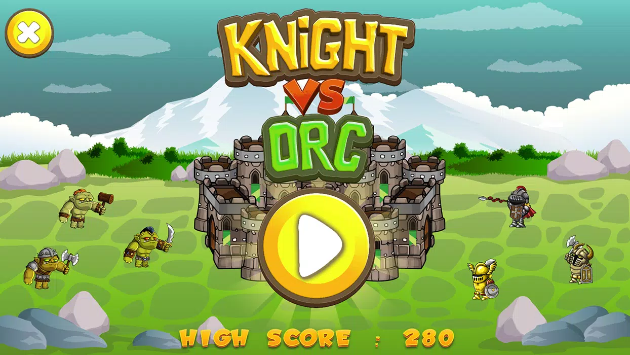 Knight vs Orc Скриншот 0