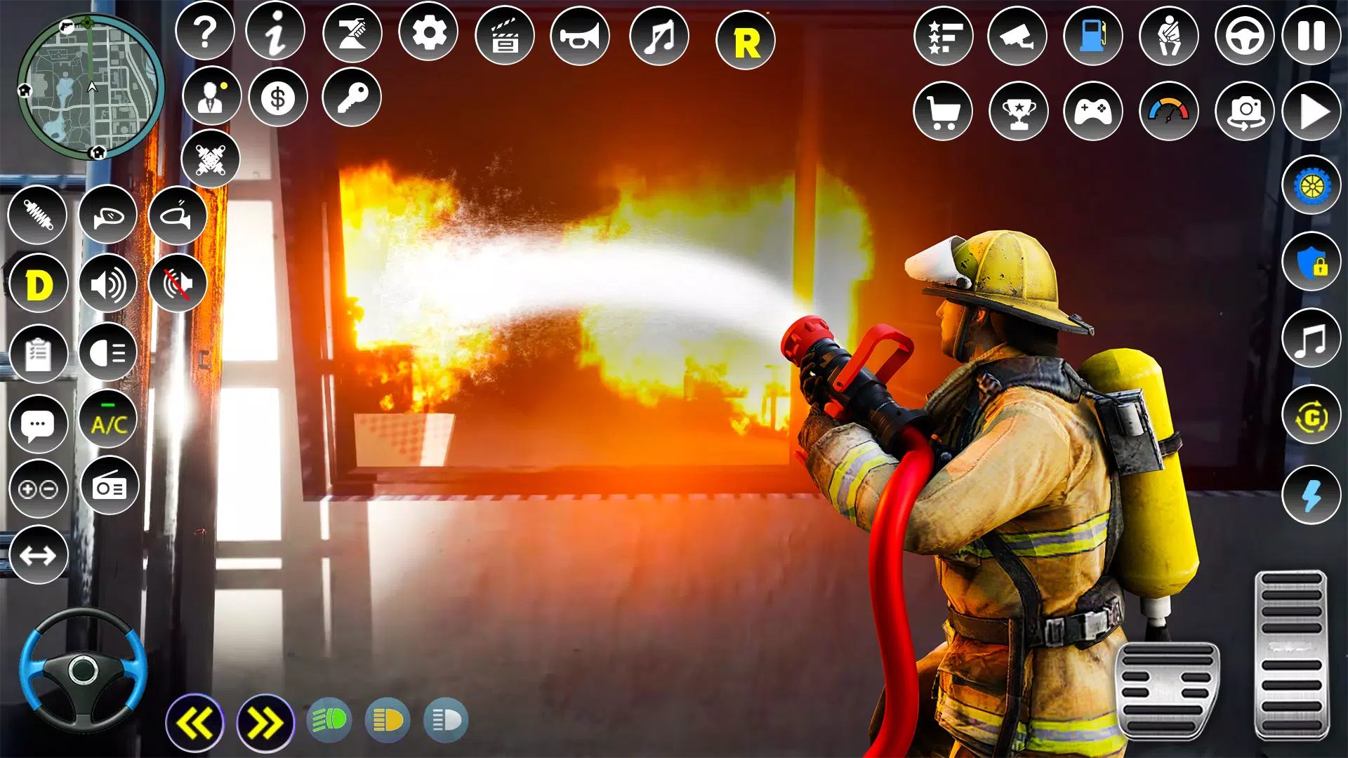 Firefighter :Fire Brigade Game Tangkapan skrin 3