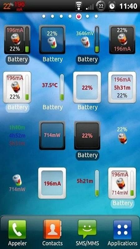 3C Battery Manager Capture d'écran 2