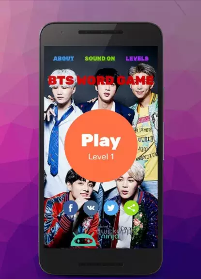 BTS WORD GAME Tangkapan skrin 0