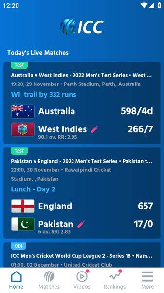 ICC Men’s T20 World Cup スクリーンショット 0