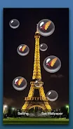 Schermata Paris Night Live Wallpaper 3