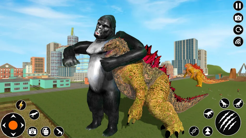 Gorilla vs King Kong 3D Games 스크린샷 1