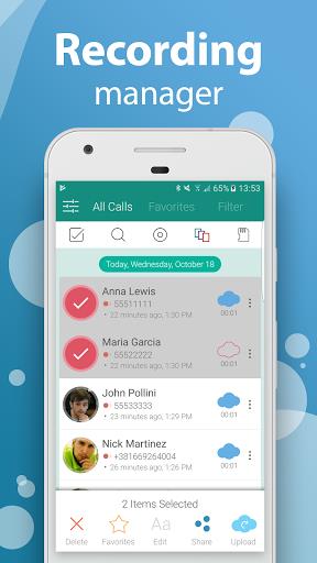 Automatic Call Recorder Pro Zrzut ekranu 0