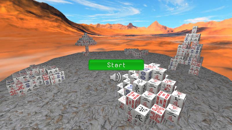 Mahjong Cubic 3D Captura de tela 0