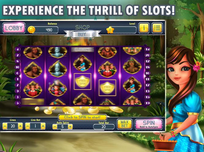 Wizard Of Wonderland Slots Tangkapan skrin 2