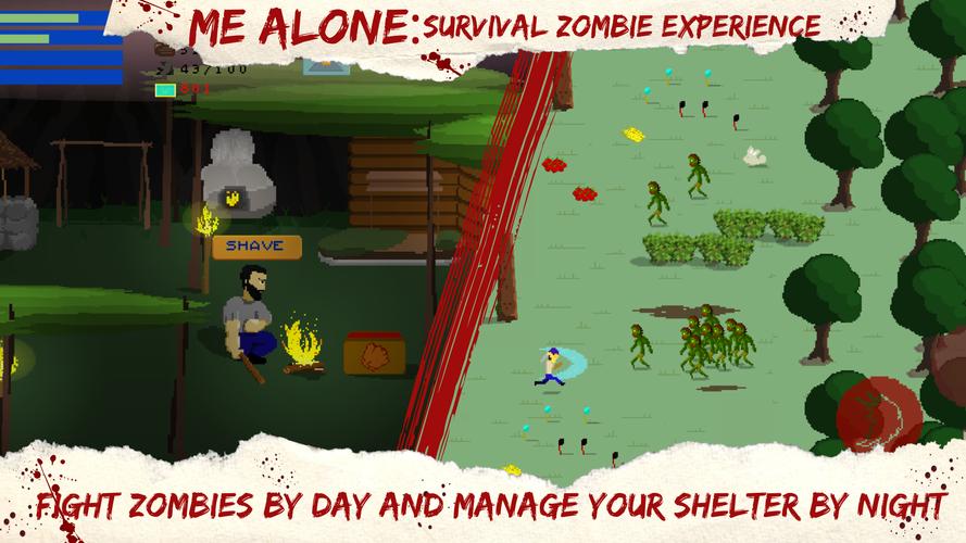Schermata Me Alone: Survival Zombie Expe 0