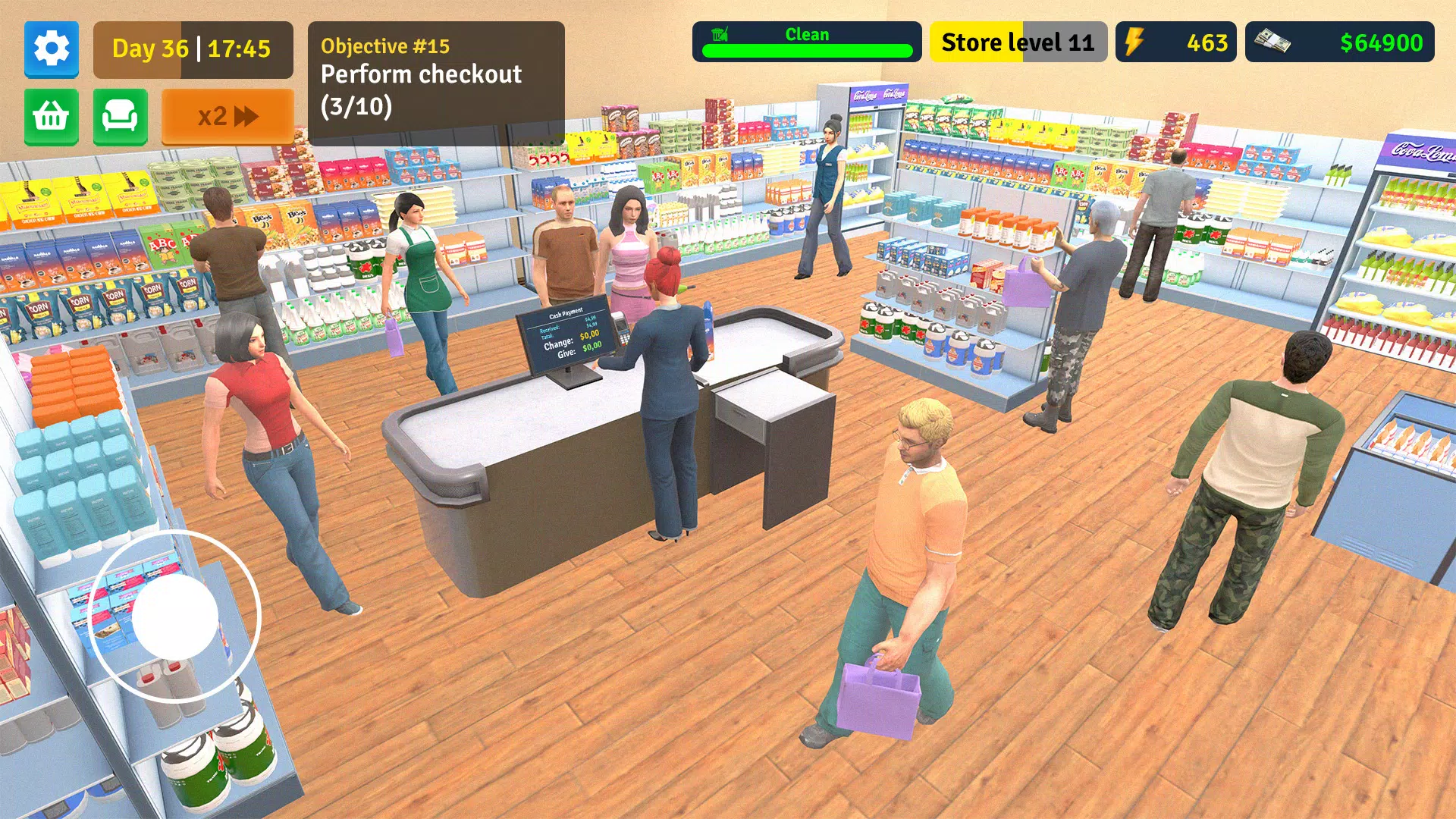 Supermarket Simulator Store ภาพหน้าจอ 1