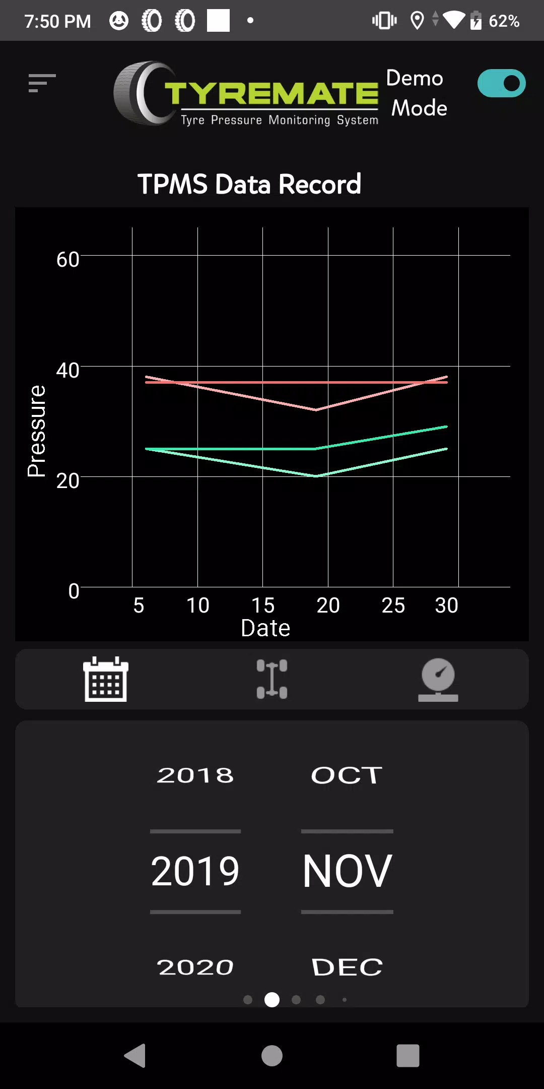 Tyremate TPMS for 2 wheelers Screenshot 3