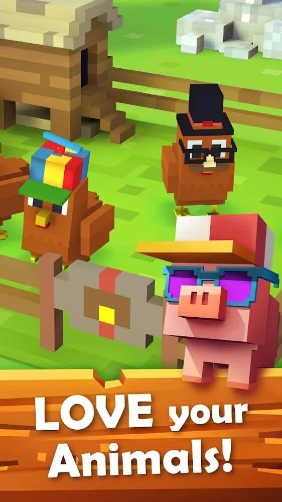 Blocky Farm Скриншот 1