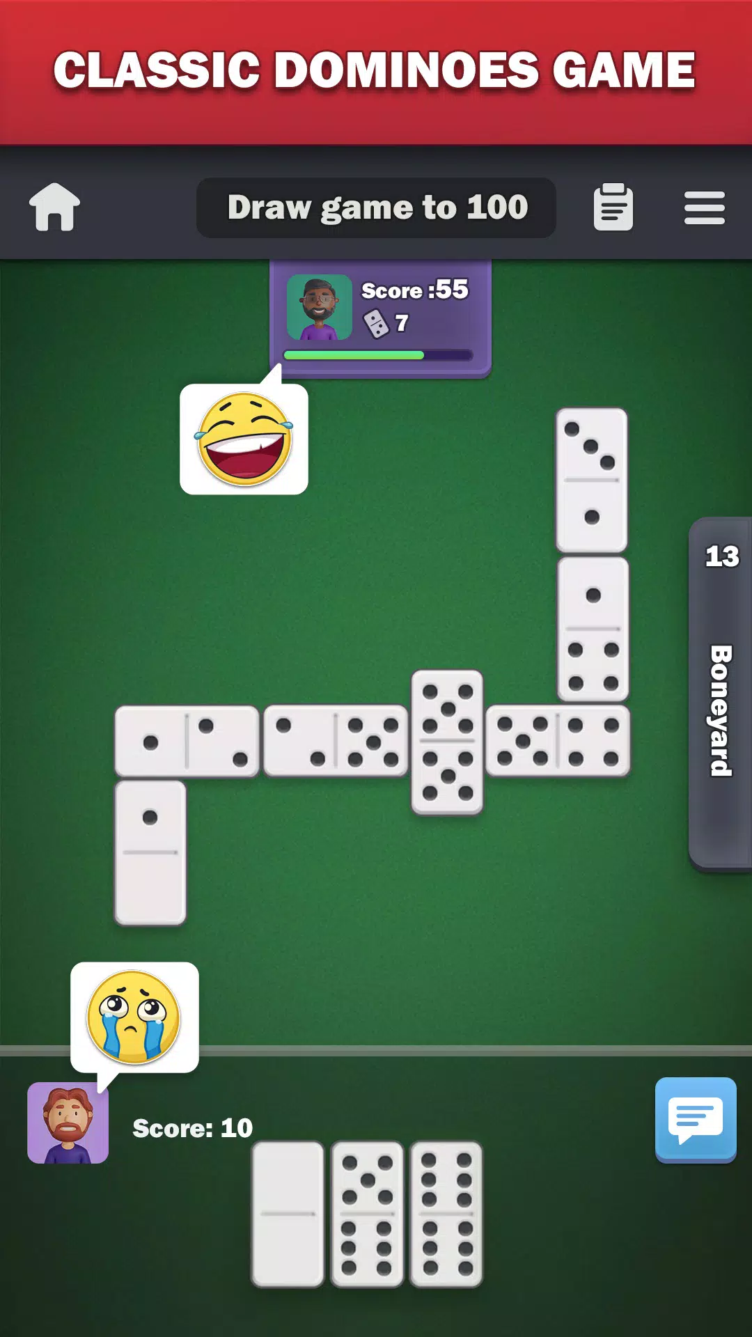 Dominoes online - play Domino! Screenshot 0