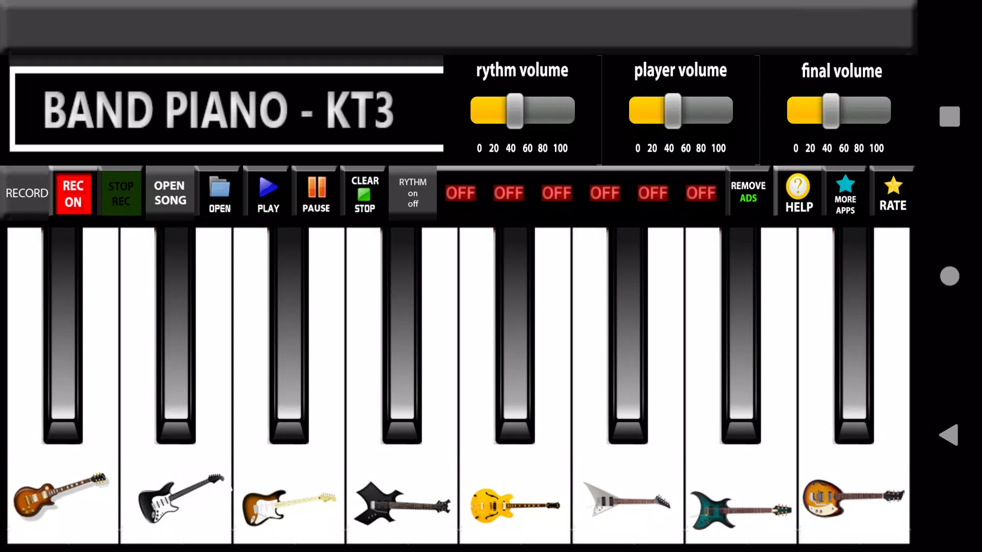 Band piano Screenshot 2