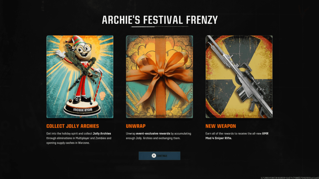 Archie 's Festival Frenzy in Black Ops 6.