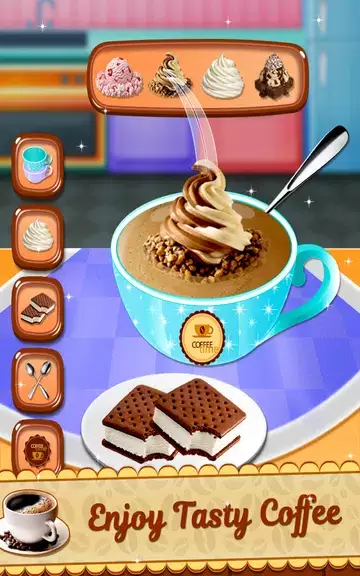 My Cafe - Coffee Maker Game ဖန်သားပြင်ဓာတ်ပုံ 3