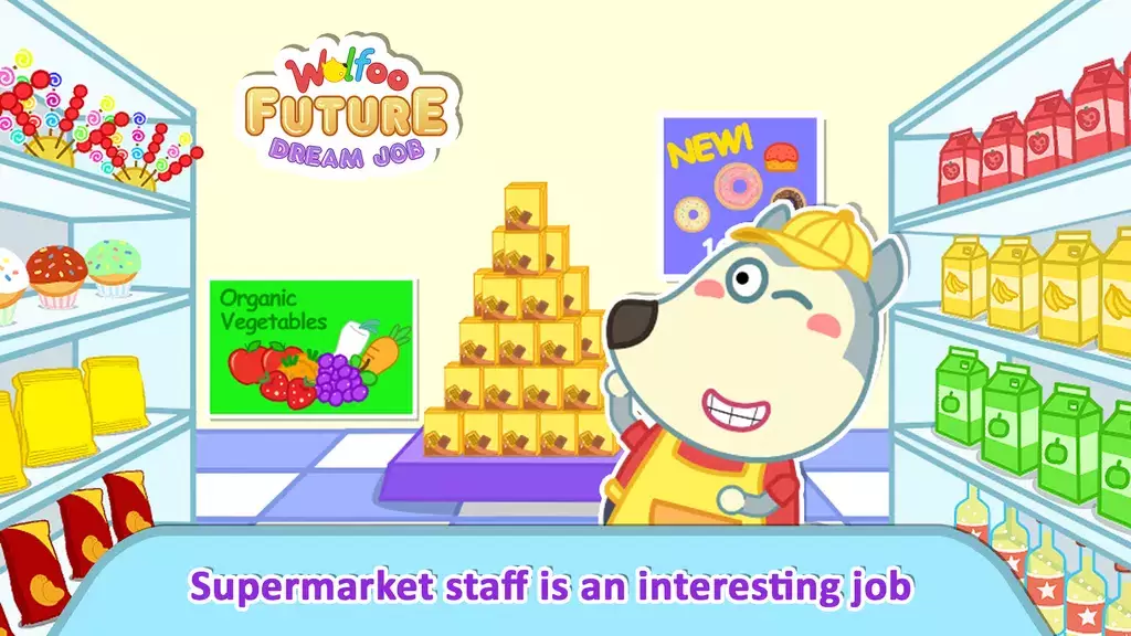 Wolfoo: Kid's Future Dream Job ภาพหน้าจอ 1