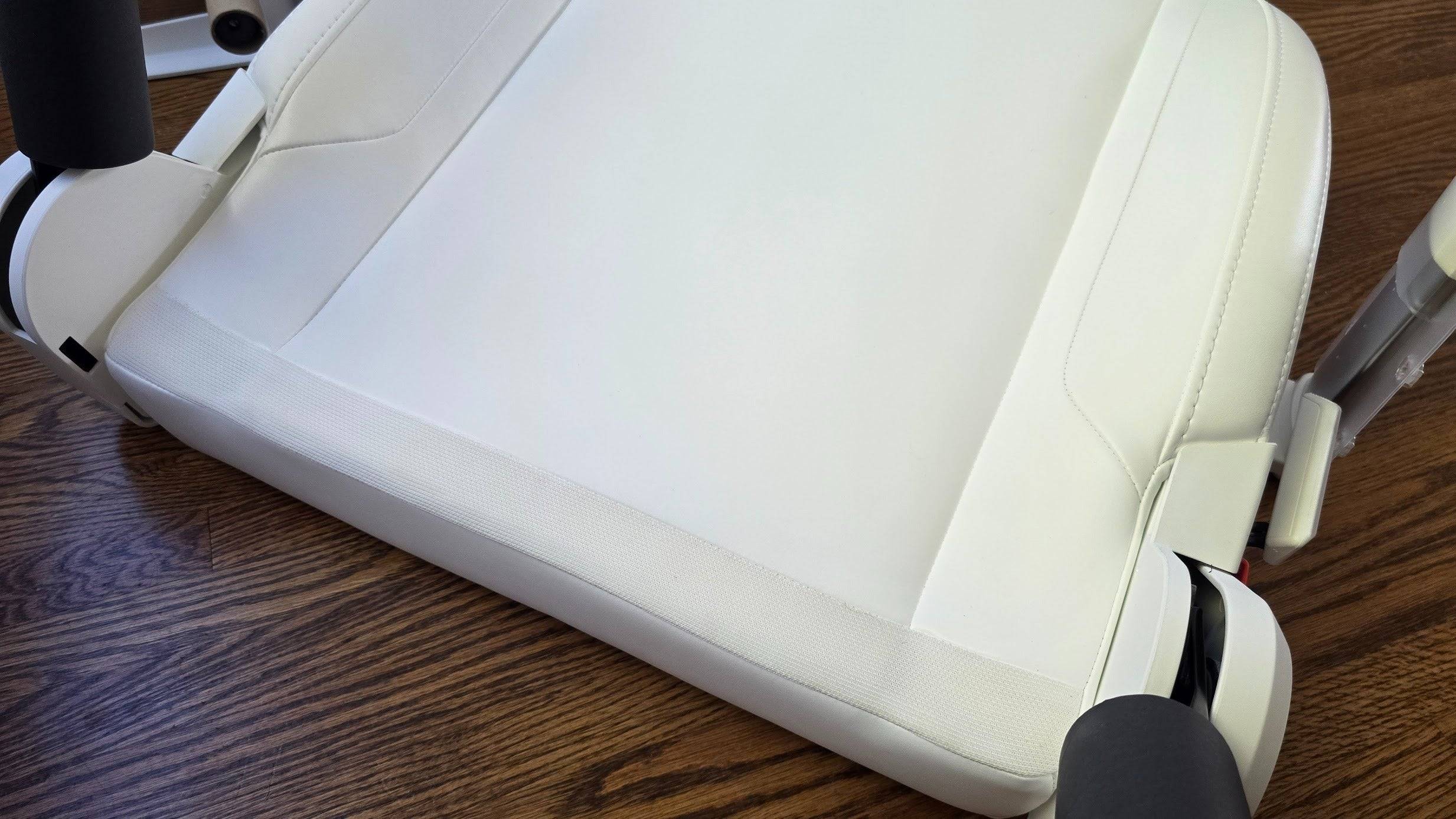 Close-up do material da Secretlab Titan Evo Nanogen