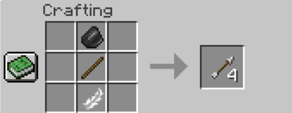 Strzałki w Minecraft