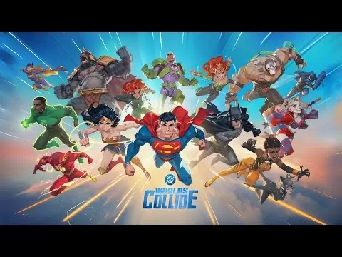 DC Worlds는 게임 플레이 트레일러 스크린 샷을 충돌합니다