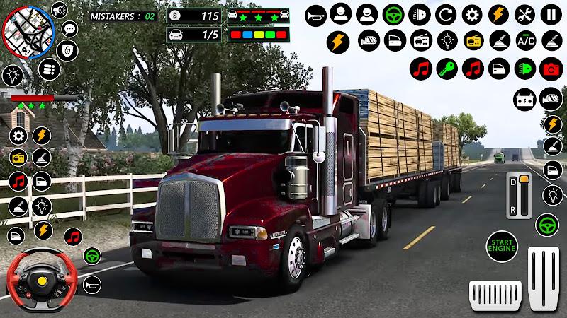 US Cargo Truck Simulator Games Capture d'écran 1