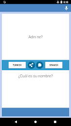 Turkish-Spanish Translator Screenshot 1