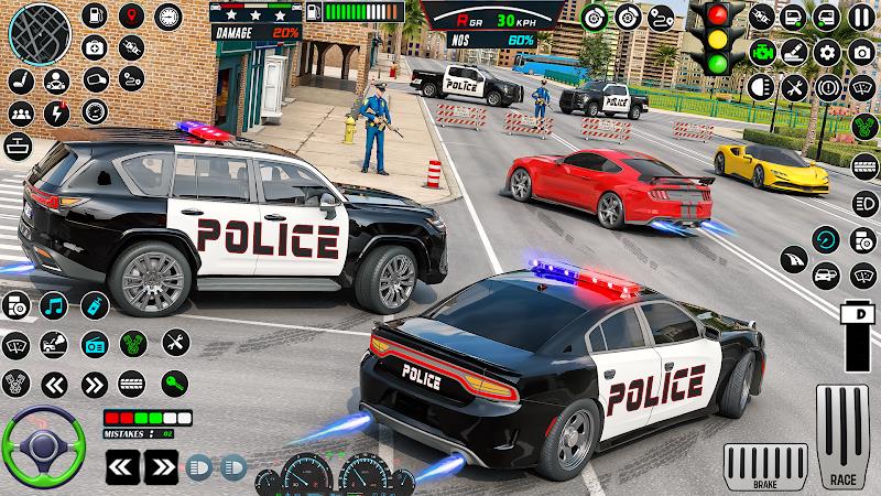 US Police Car Parking - King Screenshot 1