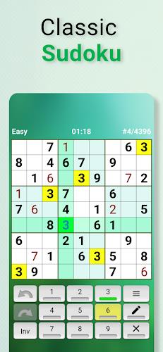 Sudoku offline Schermafbeelding 0