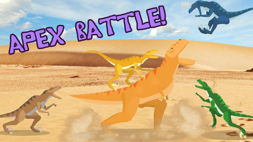 T-Rex Fights Raptors Captura de pantalla 0