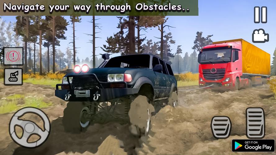 Prado Offroad Jeep Simulator 스크린샷 0