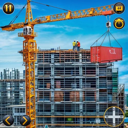 Tower Crane Operator Simulator ဖန်သားပြင်ဓာတ်ပုံ 1